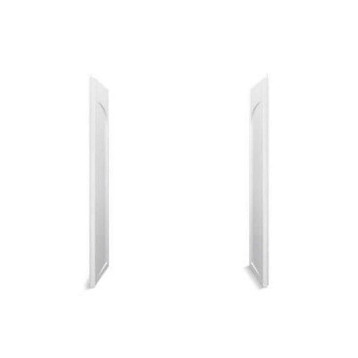 Ensemble Curve 32 in. W x 72 in. H 2-Piece Glue Upside Shower Wall in White